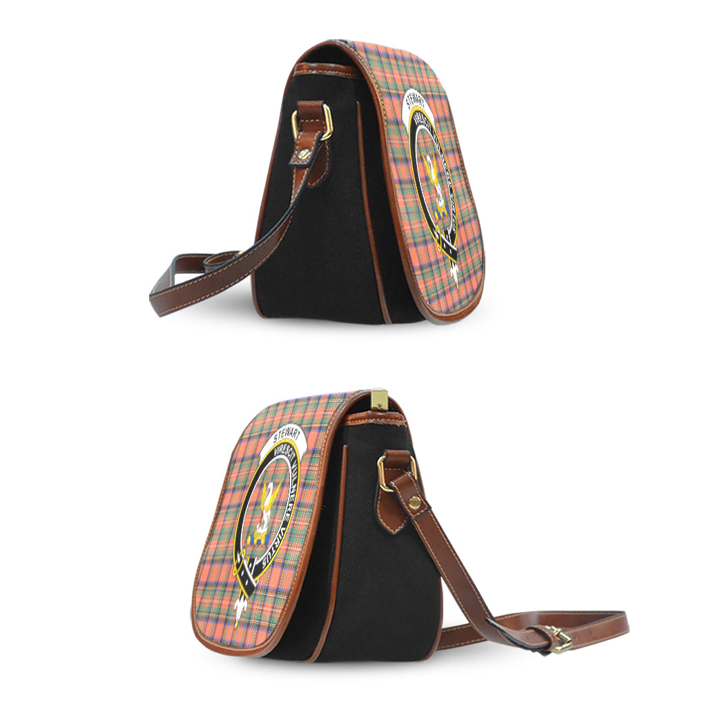 stewart-royal-ancient-tartan-saddle-bag-with-family-crest