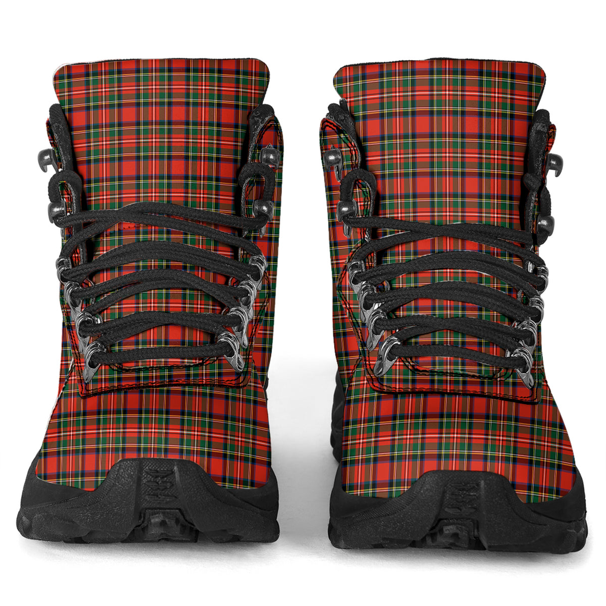 Stewart Royal Modern Tartan Alpine Boots - Tartanvibesclothing