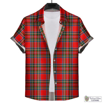 Stewart (Stuart) Tartan Hawaiian Shirt
