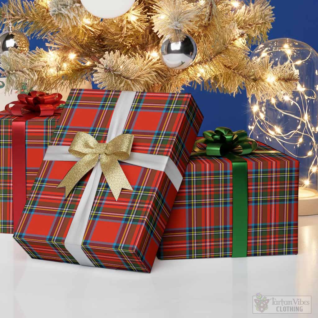 Stewart (Stuart) Classic Tartan Wrapping Paper, Classic Scottish Plaid Gift Wrap