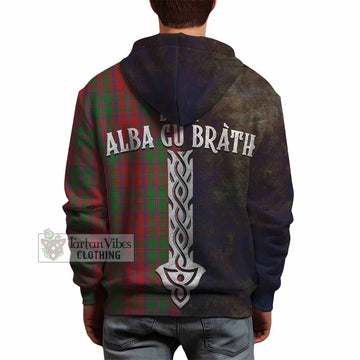 Stewart (Stuart) of Appin Tartan Family Crest Hoodie Alba Gu Brath Be Brave Lion Ancient Style