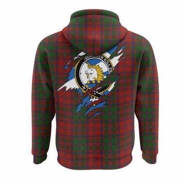 Stewart (Stuart) of Appin Clan Crest In Me Tartan Hoodie Scotland Flag Style