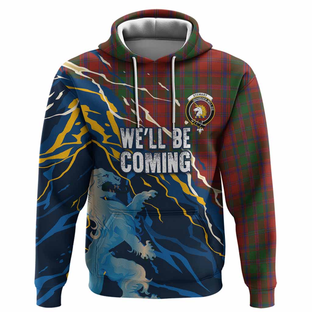 Stewart (Stuart) of Appin Scotland Tartan Hoodie WC2026 Football - We'll Be Coming