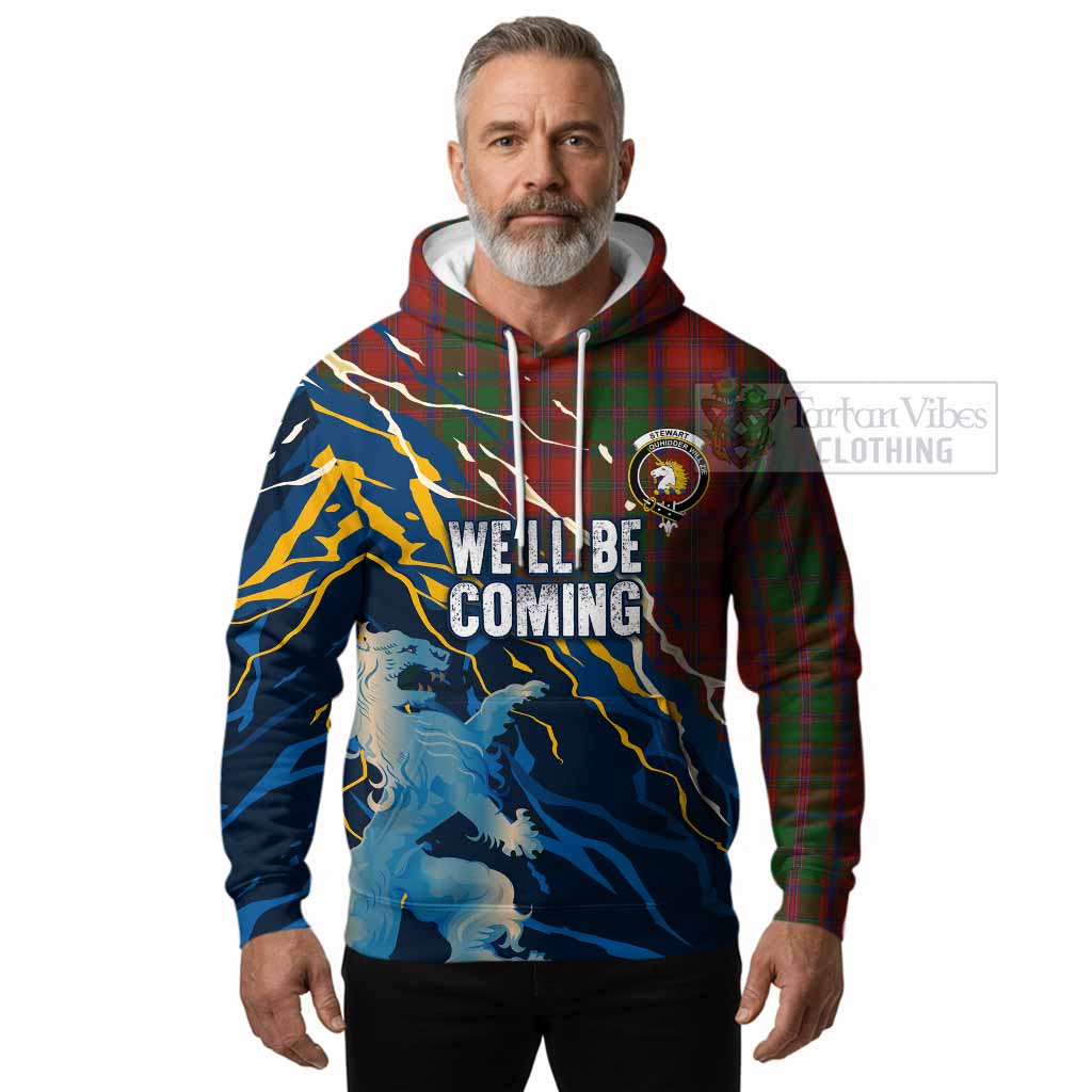 Stewart (Stuart) of Appin Scotland Tartan Hoodie WC2026 Football - We'll Be Coming
