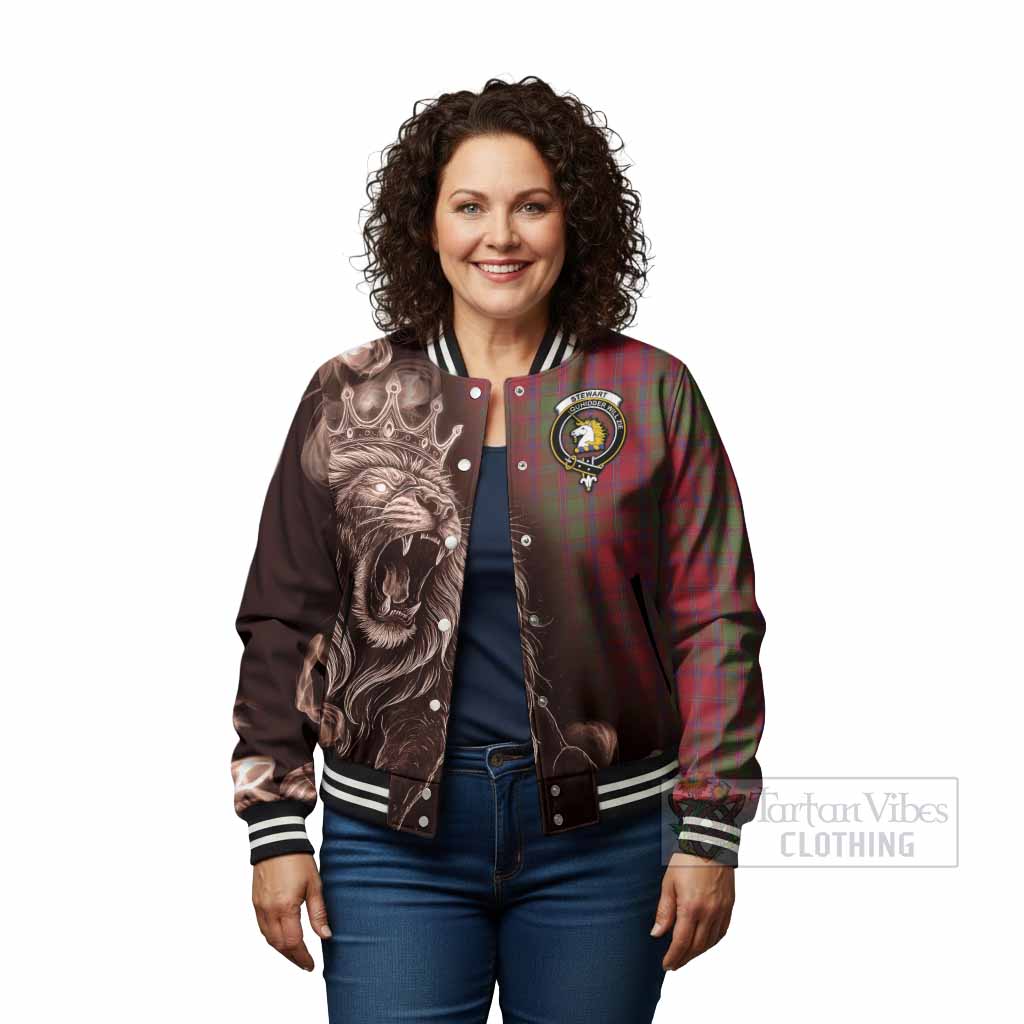 Stewart (Stuart) of Appin Tartan Baseball Jacket Roaring Lion Heritage