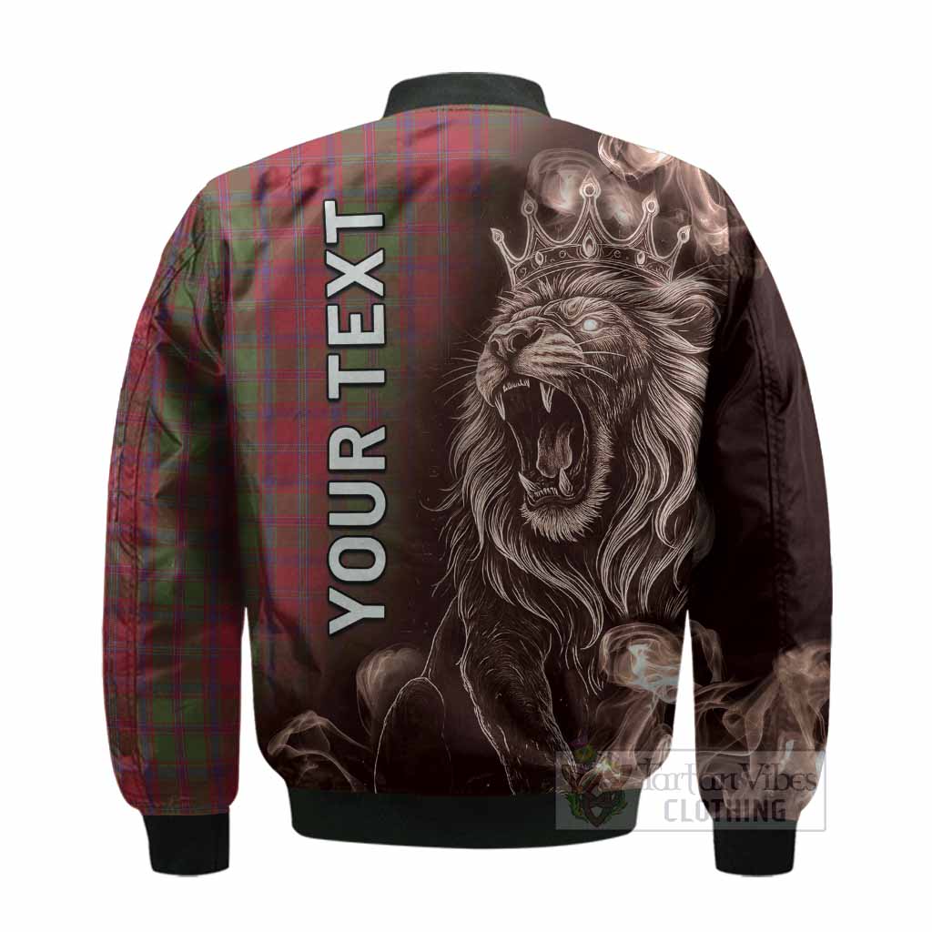 Stewart (Stuart) of Appin Tartan Bomber Jacket Roaring Lion Heritage