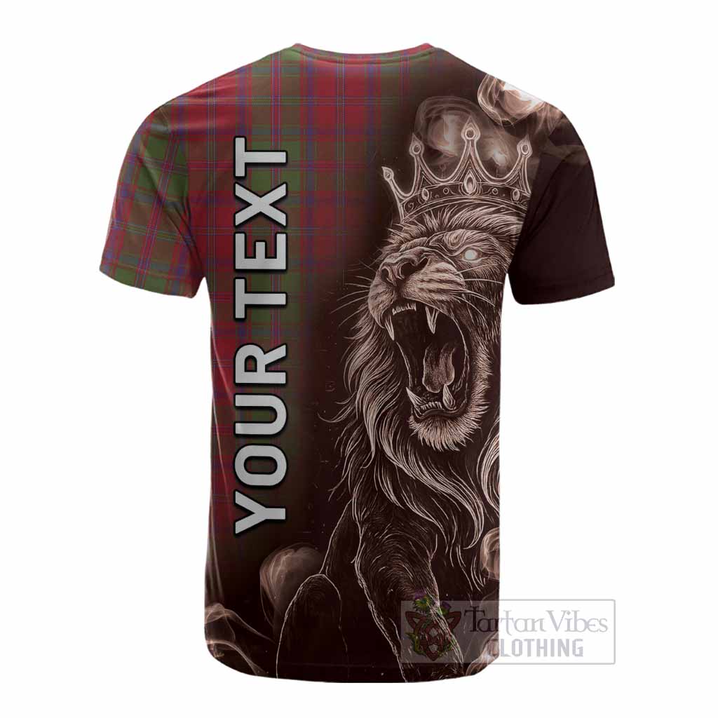 Stewart (Stuart) of Appin Tartan Cotton T-shirt Roaring Lion Heritage