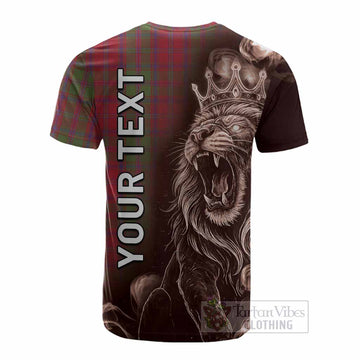 Stewart (Stuart) of Appin Tartan Cotton T-shirt Roaring Lion Heritage