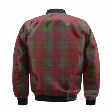 Stewart (Stuart) of Appin Tartan Crest Bomber Jacket Ferocious Lion Style