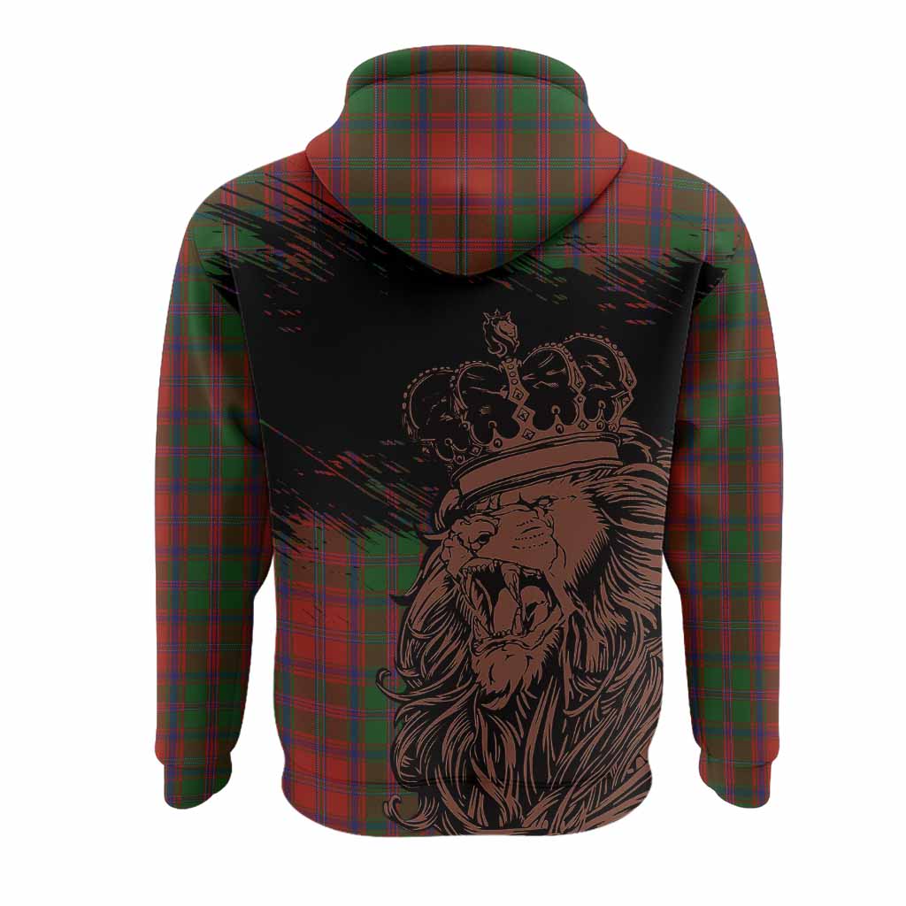 Stewart (Stuart) of Appin Tartan Crest Hoodie Crowned Lion Heritage Style