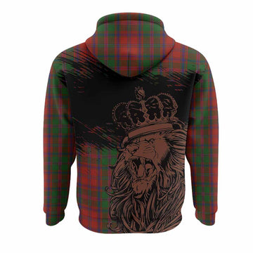 Stewart (Stuart) of Appin Tartan Crest Hoodie Crowned Lion Heritage Style