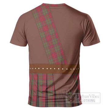 Stewart (Stuart) of Appin Tartan Crest T-Shirt Kilt Costume Style