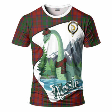 Stewart (Stuart) of Appin Tartan Family Crest T-Shirt Nessie Scottish Loch Ness Monster