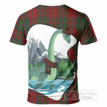 Stewart (Stuart) of Appin Tartan Family Crest T-Shirt Nessie Scottish Loch Ness Monster