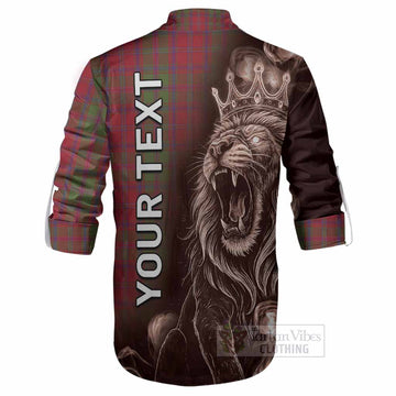 Stewart (Stuart) of Appin Tartan Ghillie Shirt Roaring Lion Heritage