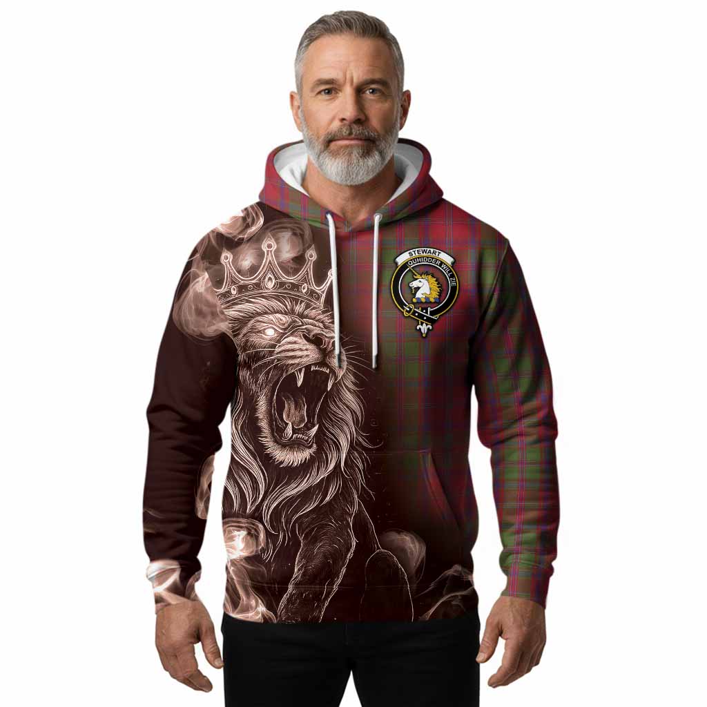Stewart (Stuart) of Appin Tartan Hoodie Roaring Lion Heritage