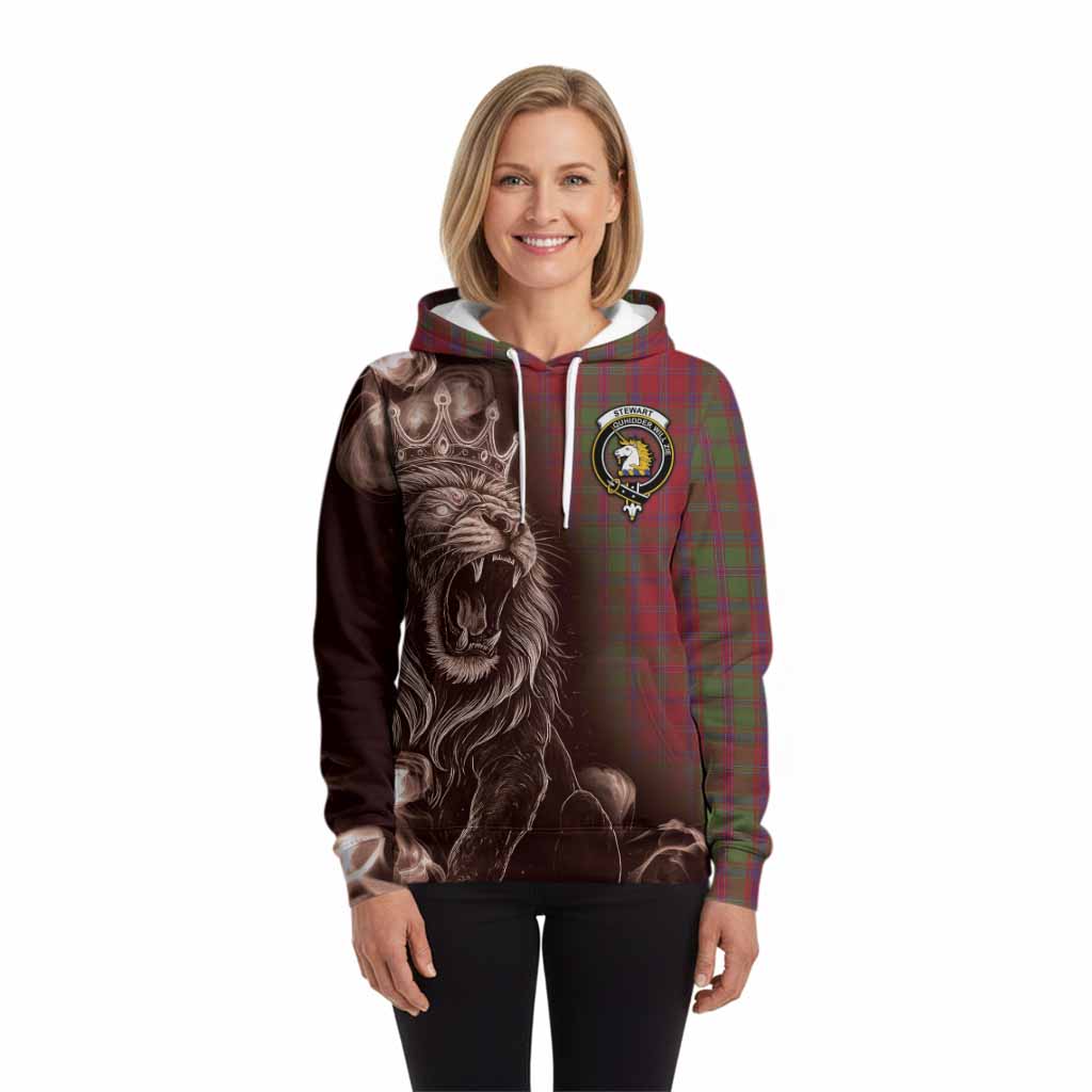 Stewart (Stuart) of Appin Tartan Hoodie Roaring Lion Heritage