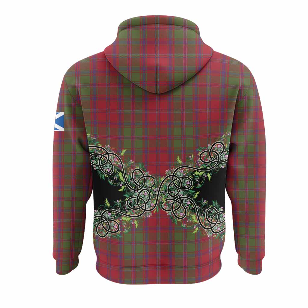 Stewart (Stuart) of Appin Tartan Hoodie Thistle Scottish Spirit