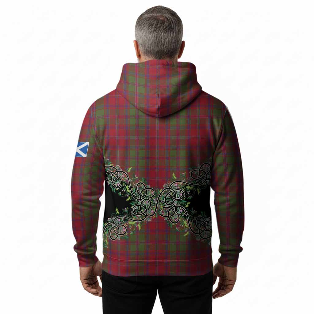 Stewart (Stuart) of Appin Tartan Hoodie Thistle Scottish Spirit