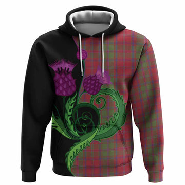 Stewart (Stuart) of Appin Tartan Hoodie Traditional Scottish Thistle