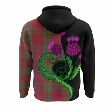Stewart (Stuart) of Appin Tartan Hoodie Traditional Scottish Thistle