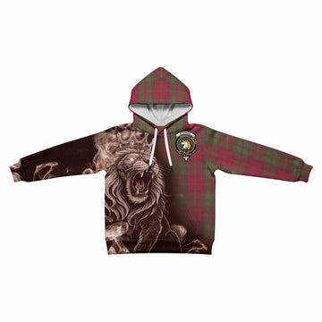 Stewart (Stuart) of Appin Tartan Kid Hoodie Roaring Lion Heritage