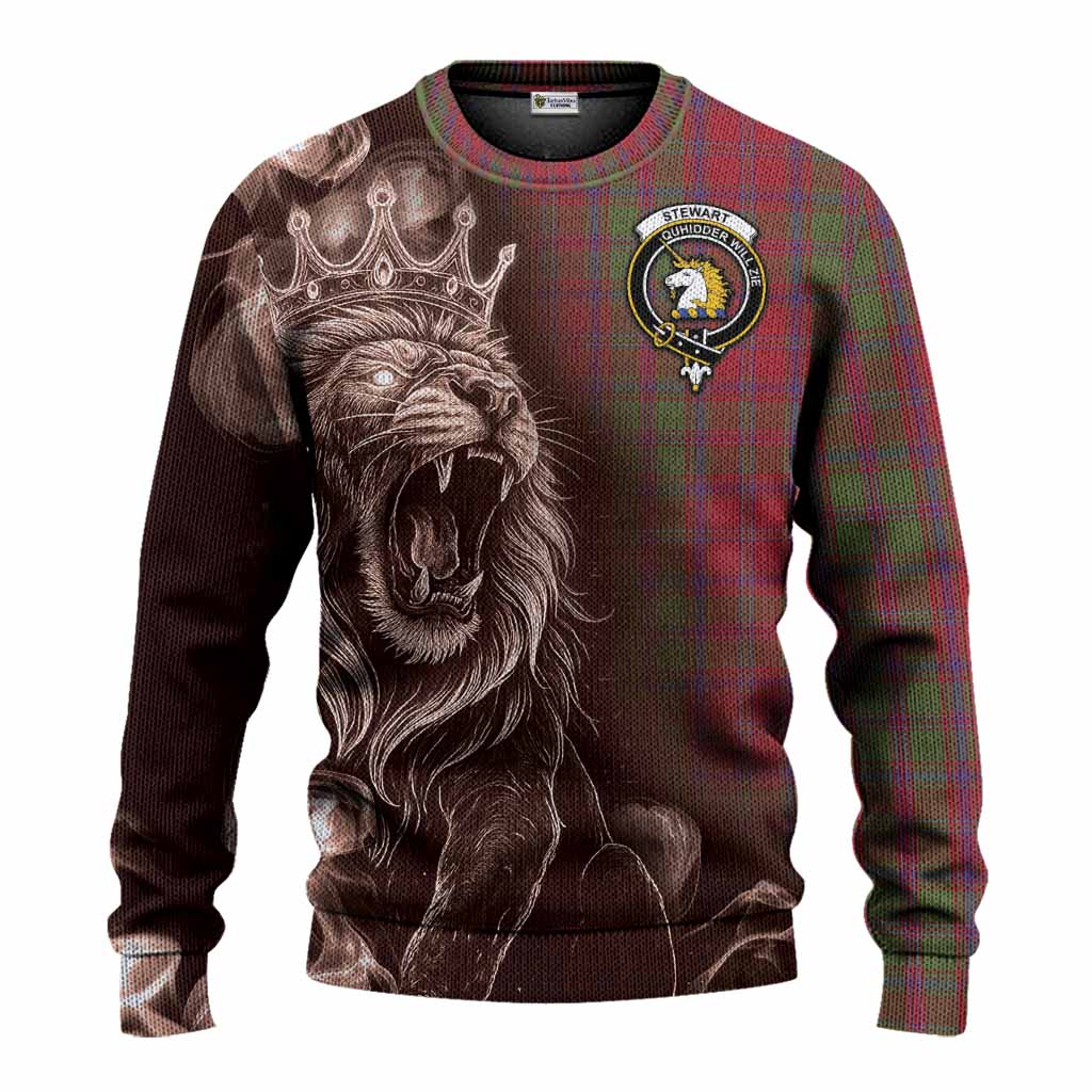 Stewart (Stuart) of Appin Tartan Knitted Sweater Roaring Lion Heritage