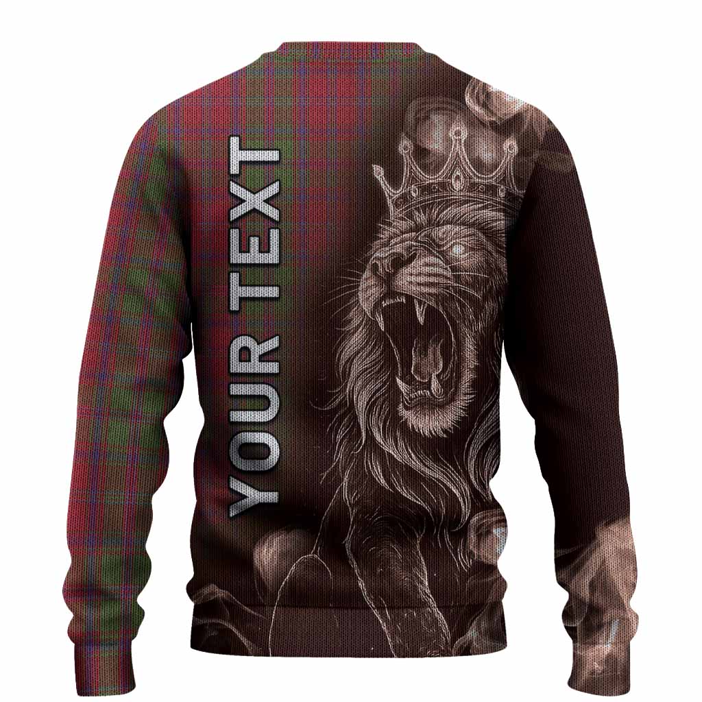 Stewart (Stuart) of Appin Tartan Knitted Sweater Roaring Lion Heritage
