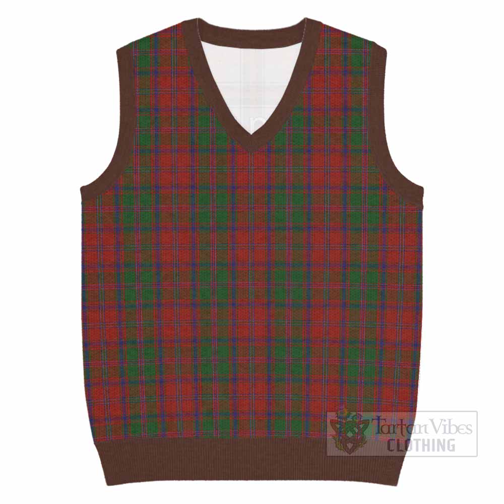 Stewart (Stuart) of Appin Tartan Knitted V-Neck Vest - Tartan Vibes Clothing