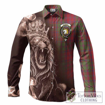 Stewart (Stuart) of Appin Tartan Long Sleeve Button Shirts Roaring Lion Heritage