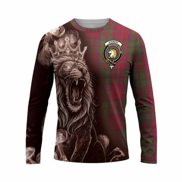Stewart (Stuart) of Appin Tartan Long Sleeve T-Shirt Roaring Lion Heritage