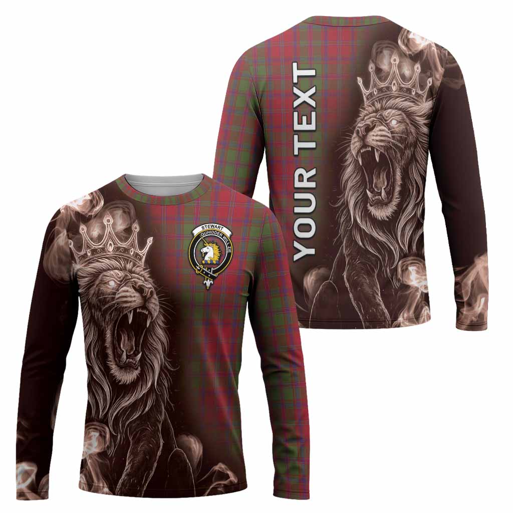 Stewart (Stuart) of Appin Tartan Long Sleeve T-Shirt Roaring Lion Heritage