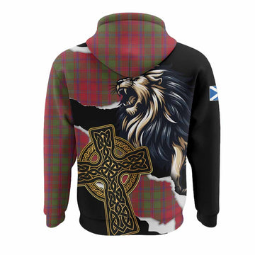 Stewart (Stuart) of Appin Tartan Scottish Hoodie Lion Celtic Heritage