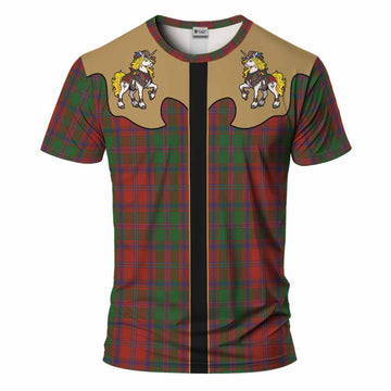 Stewart (Stuart) of Appin Tartan T-Shirt Rodeo Unicorn Retro Style