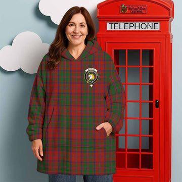 Stewart (Stuart) of Appin Tartan Wearable Blanket with Family Crest - Tartan Vibes Clothing