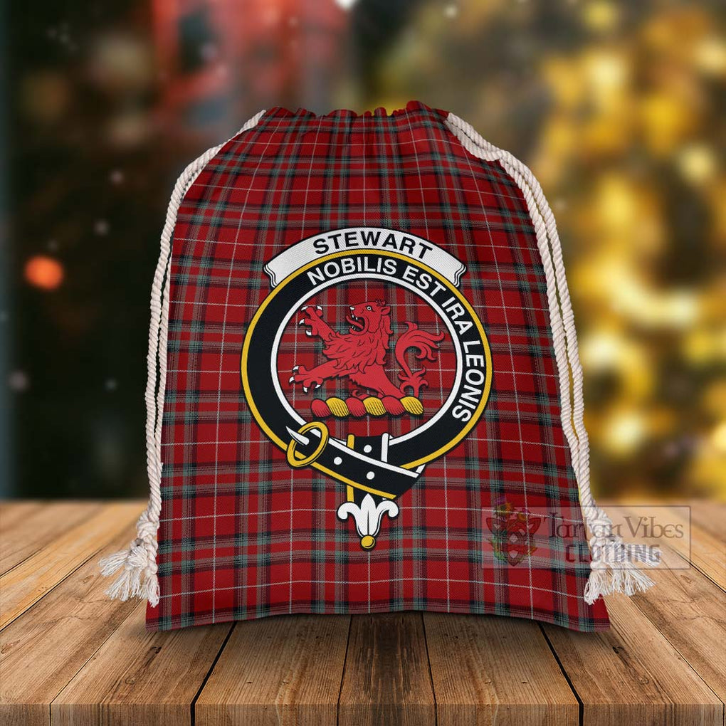 Tartan Vibes Clothing Stewart (Stuart) of Bute Tartan Christmas Santa's Bag with Family Crest