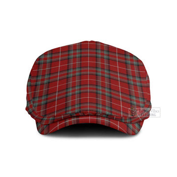 Stewart (Stuart) of Bute Tartan Jeff Cap, Tartan Flat Cap
