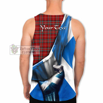 Stewart (Stuart) of Bute Tartan Men's Tank Top with Family Crest Scotland Patriotic Style - Tartan Vibes Clothing