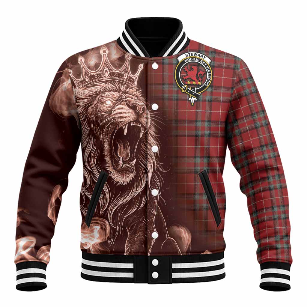 Stewart (Stuart) of Bute Tartan Baseball Jacket Roaring Lion Heritage