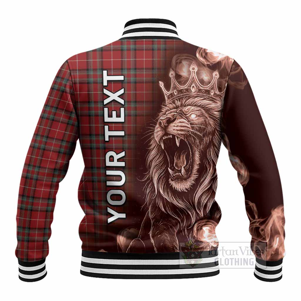 Stewart (Stuart) of Bute Tartan Baseball Jacket Roaring Lion Heritage