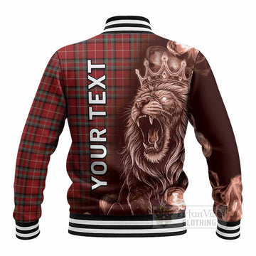 Stewart (Stuart) of Bute Tartan Baseball Jacket Roaring Lion Heritage