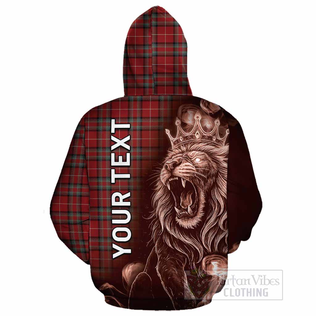 Stewart (Stuart) of Bute Tartan Cotton Hoodie Roaring Lion Heritage