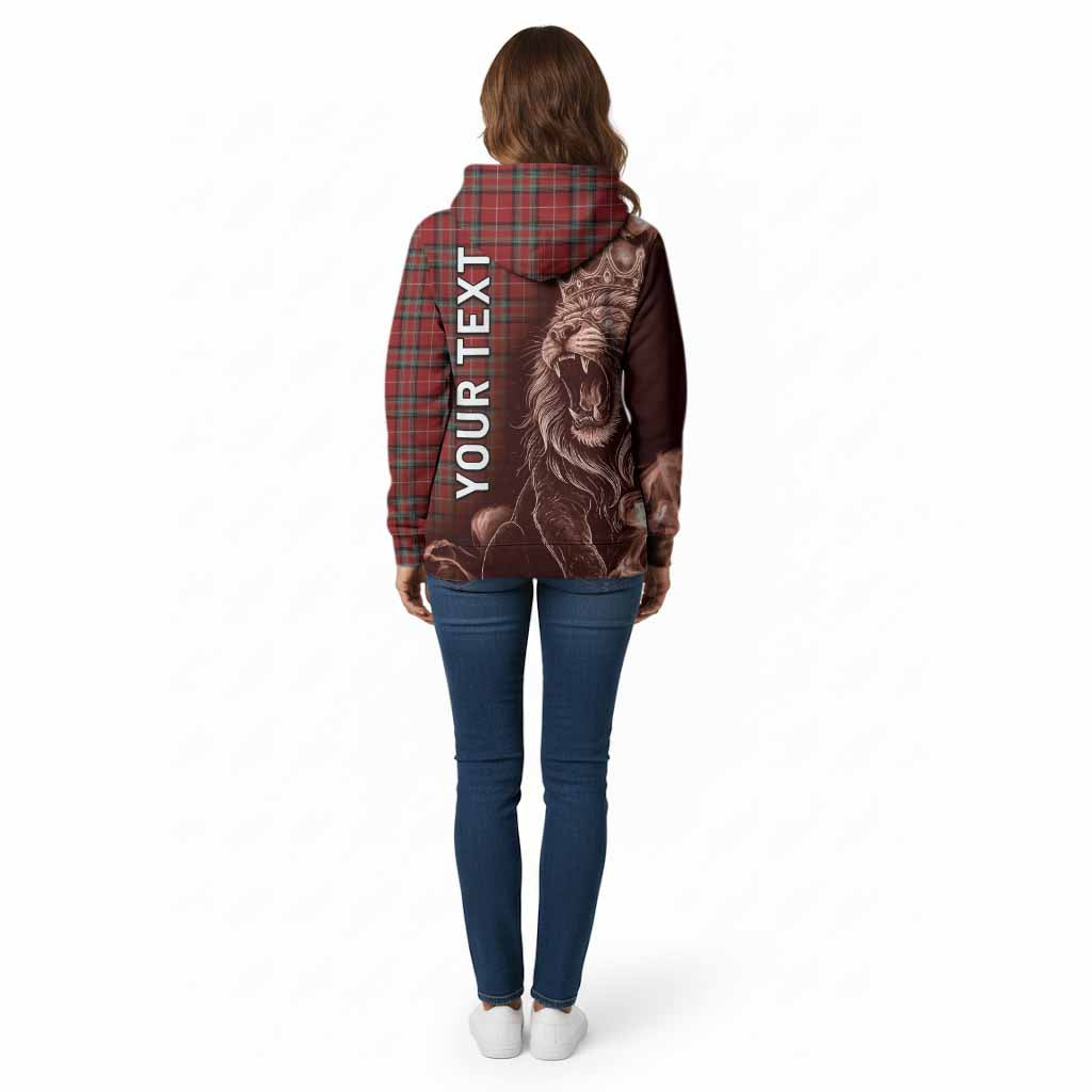 Stewart (Stuart) of Bute Tartan Cotton Hoodie Roaring Lion Heritage