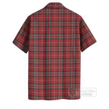 Stewart (Stuart) of Bute Tartan Crest Hawaiian Shirt Ferocious Lion Style