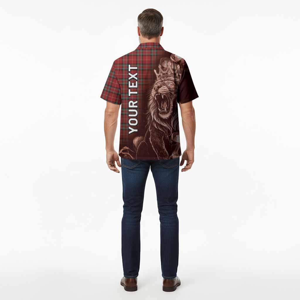 Stewart (Stuart) of Bute Tartan Hawaiian Shirt Roaring Lion Heritage