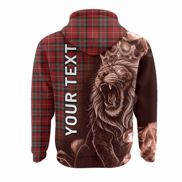 Stewart (Stuart) of Bute Tartan Hoodie Roaring Lion Heritage