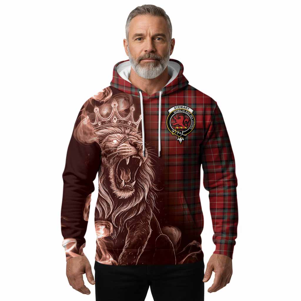 Stewart (Stuart) of Bute Tartan Hoodie Roaring Lion Heritage