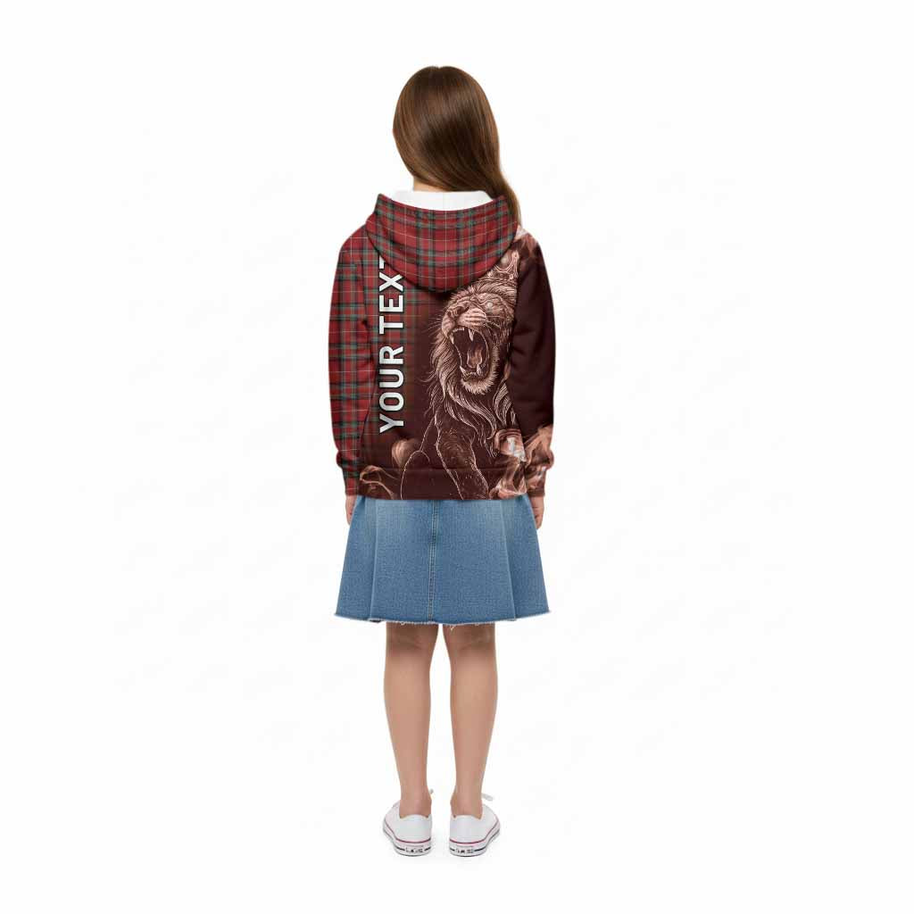 Stewart (Stuart) of Bute Tartan Kid Hoodie Roaring Lion Heritage