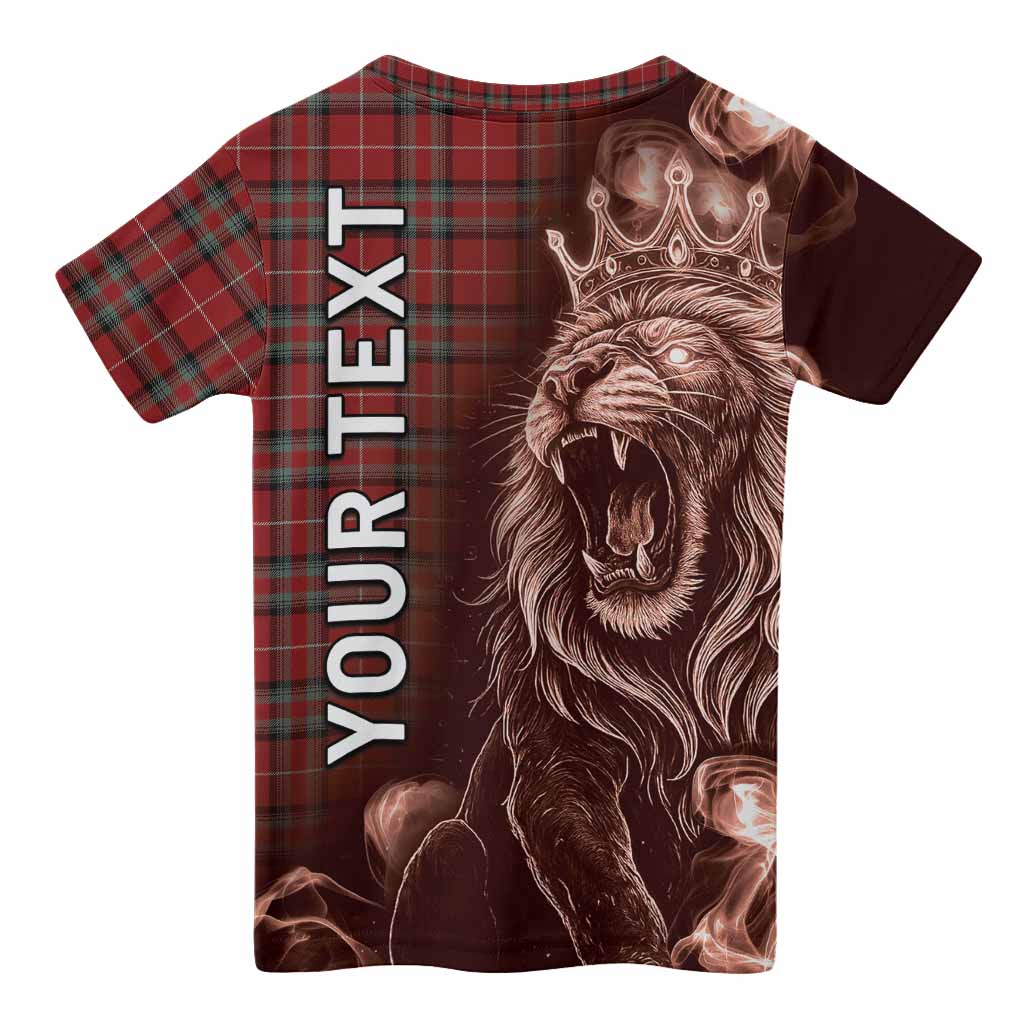 Stewart (Stuart) of Bute Tartan Kid T-shirt Roaring Lion Heritage