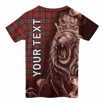 Stewart (Stuart) of Bute Tartan Kid T-shirt Roaring Lion Heritage